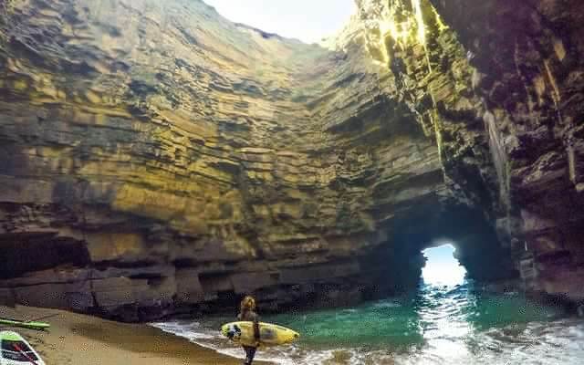 hidden cave in kerry