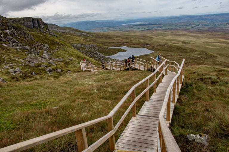 climbing cuilcagh mountain