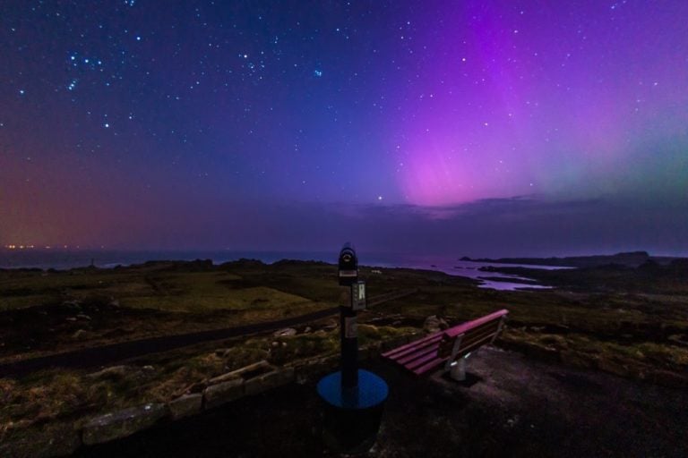 malin head northern lights