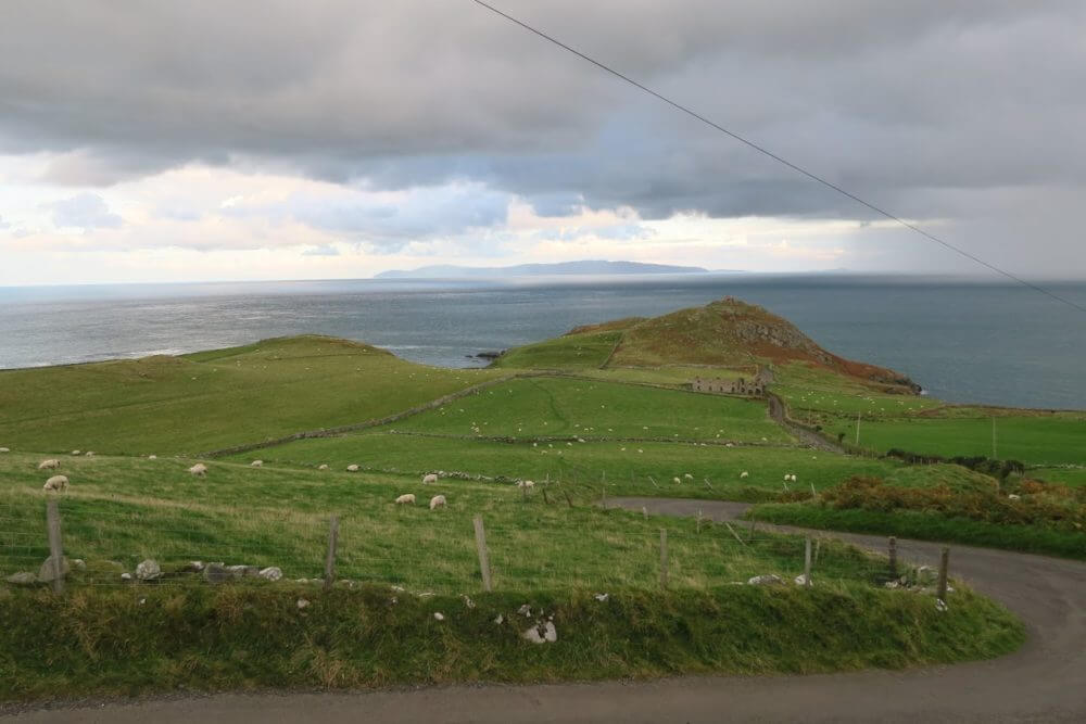 Scotland from the causeway coastal route