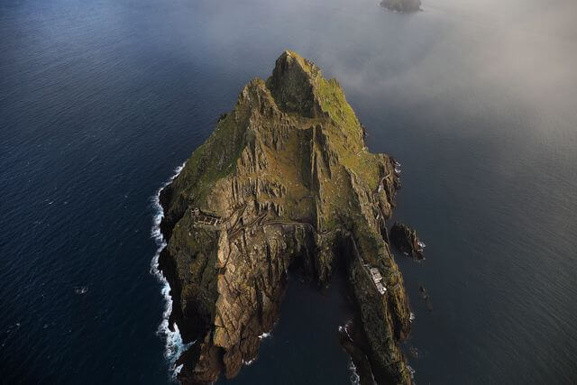 Skellig michael aerial