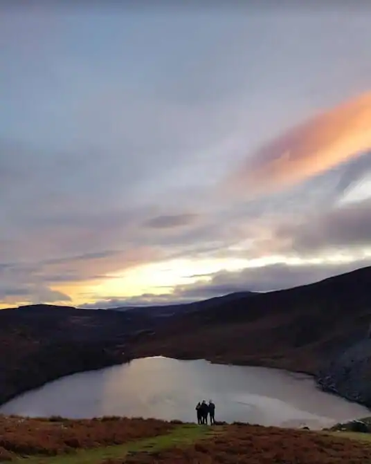 lough tay sunset