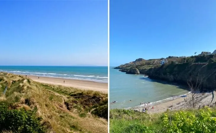best beaches in dublin