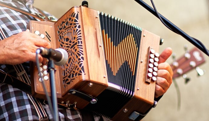 the Accordian and Concertina