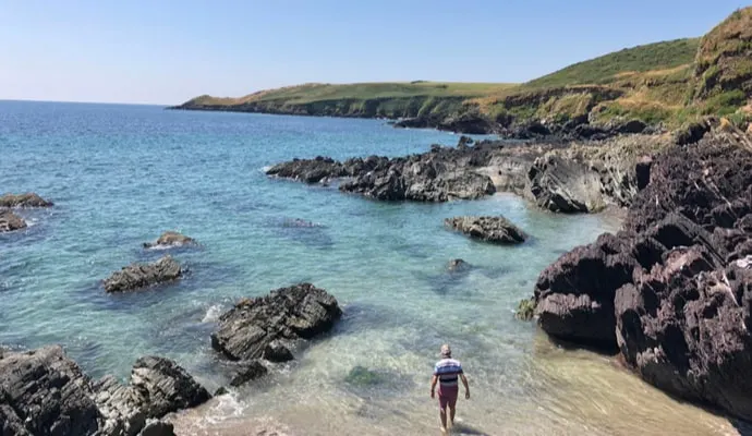 Hidden Beach in Ballycotton