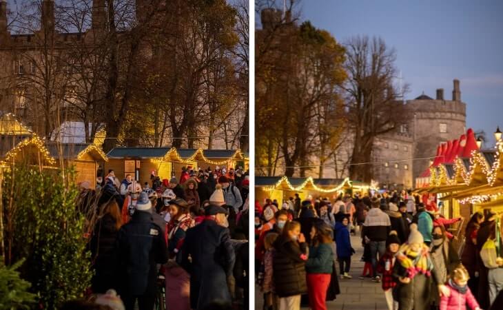 Christmas market in Kilkenny