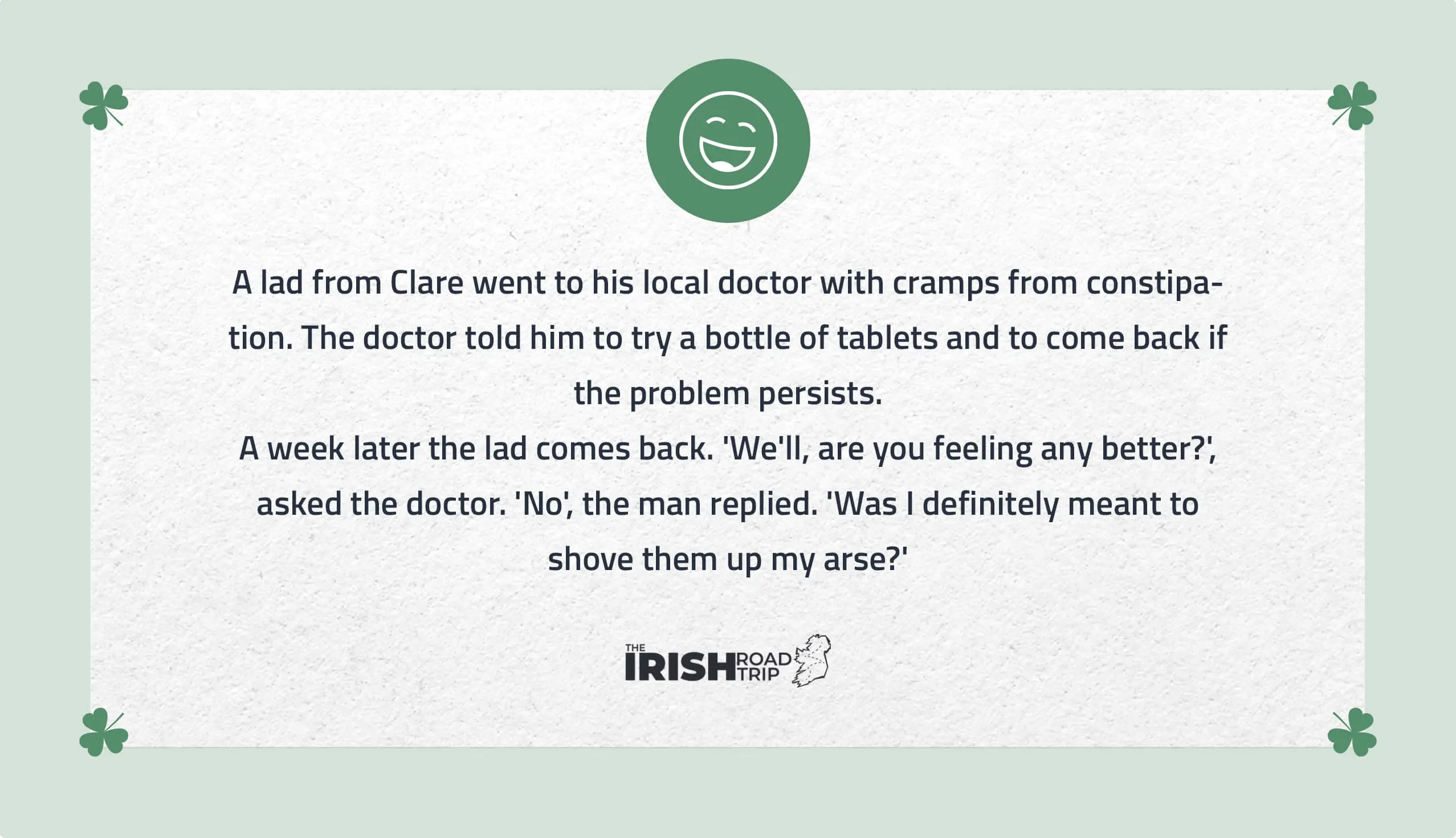 Irish doctor joke