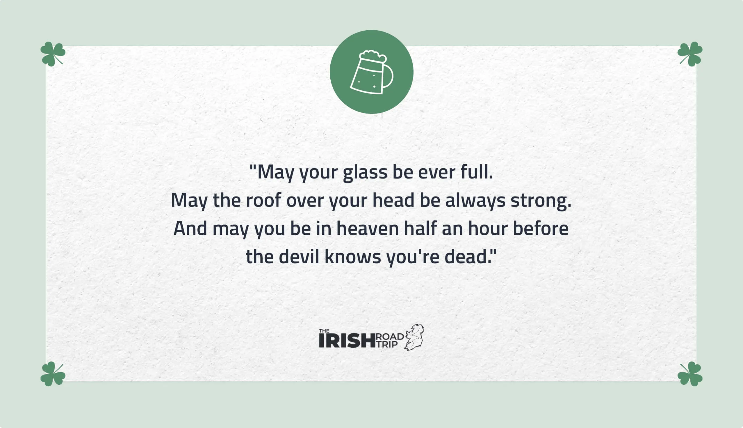 irish toast for friends