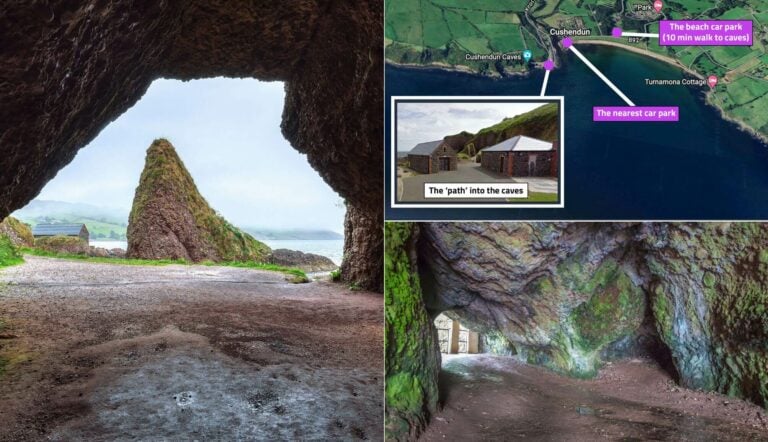 The Cushendun Caves