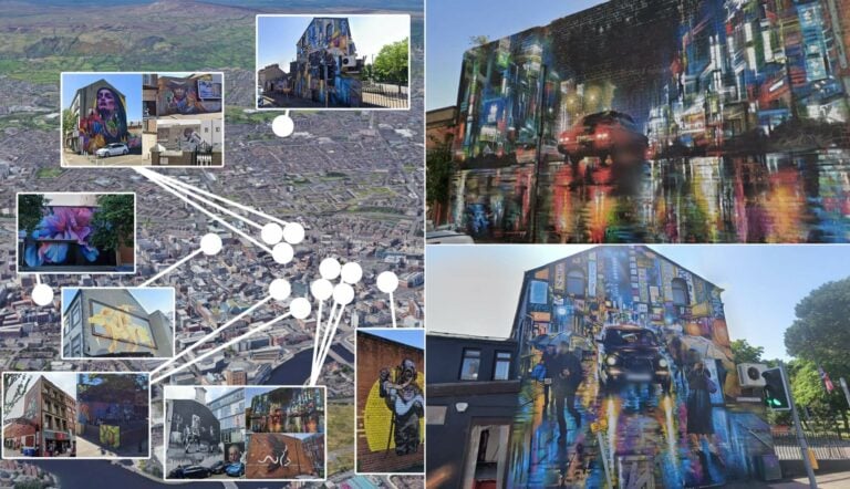 belfast street art guide