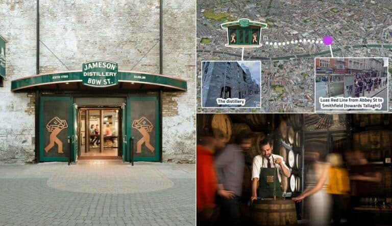 the jameson distillery in dublin