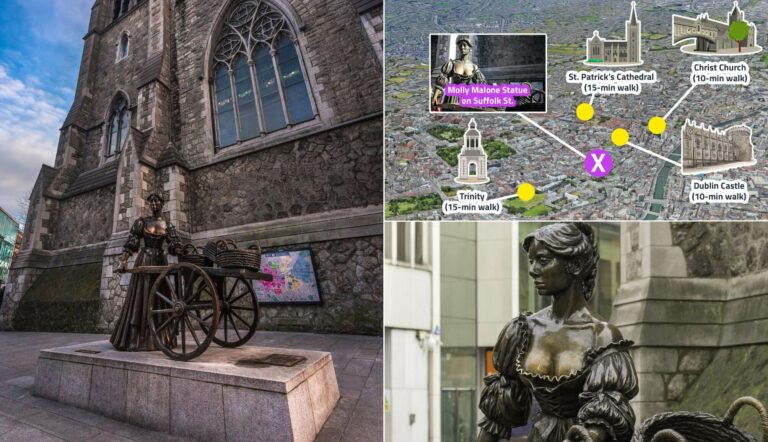the molly malone statue