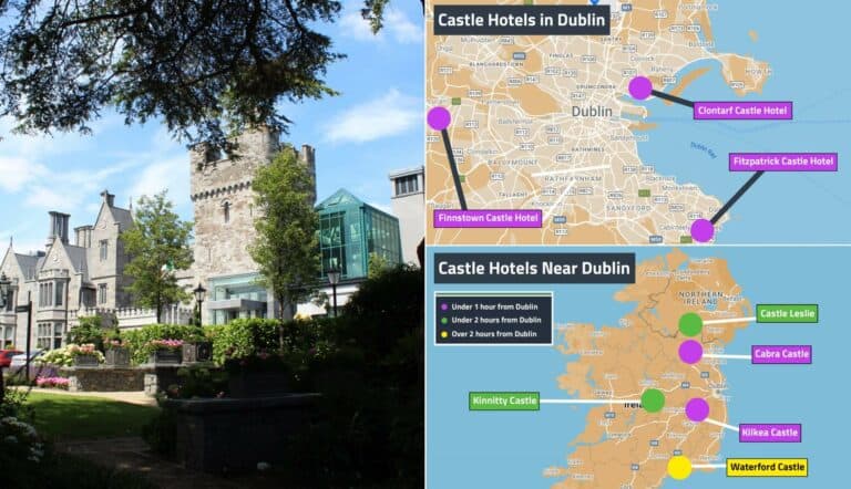 castle hotels near dublin