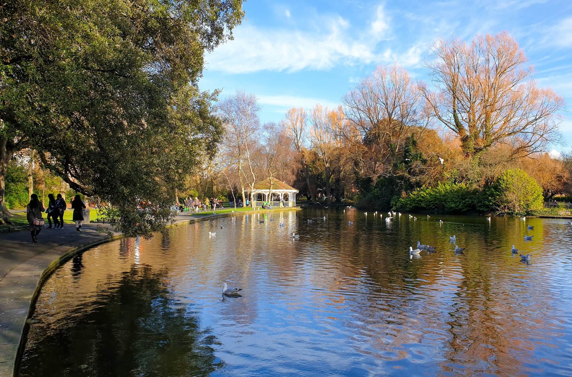 the bandstand
