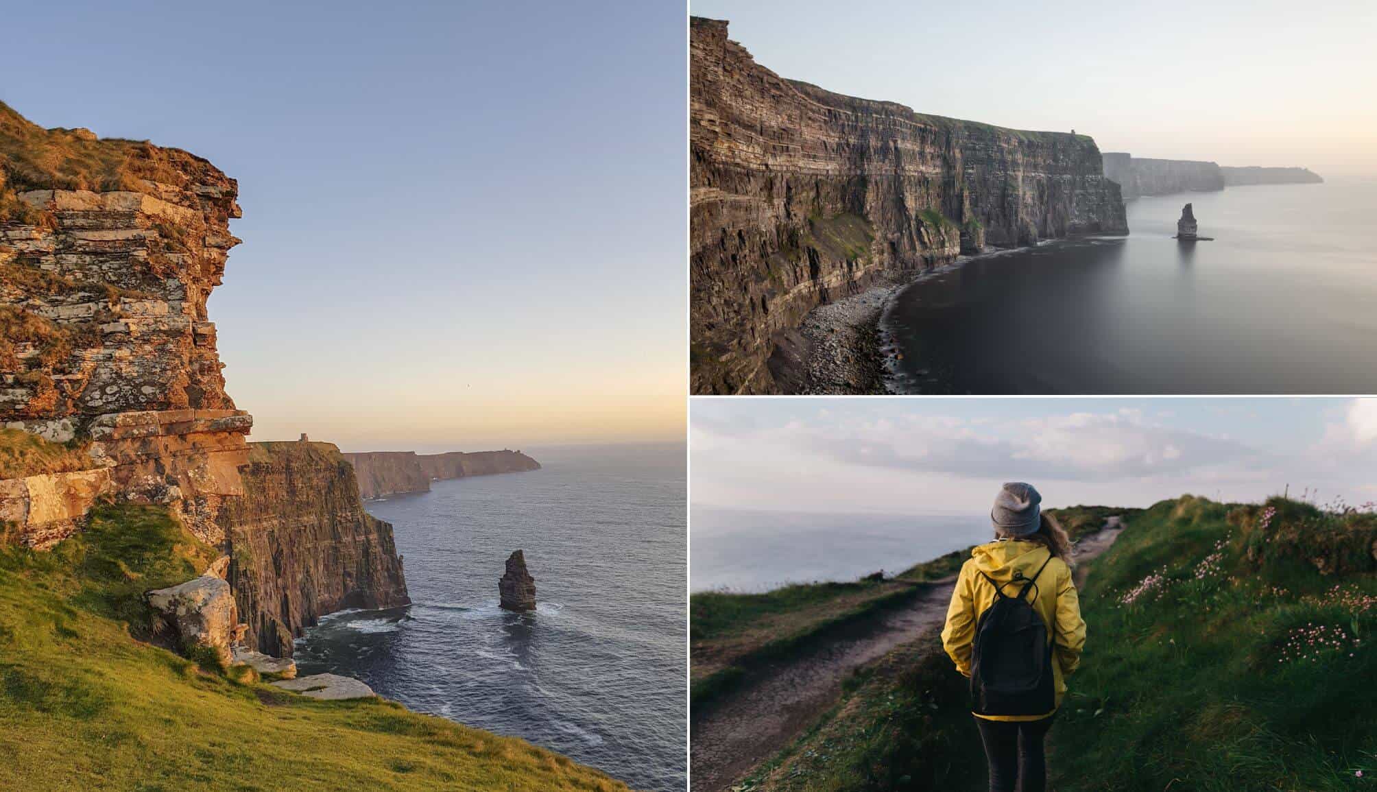 Cliffs Of Moher Coastal Walk Trail Guide Map