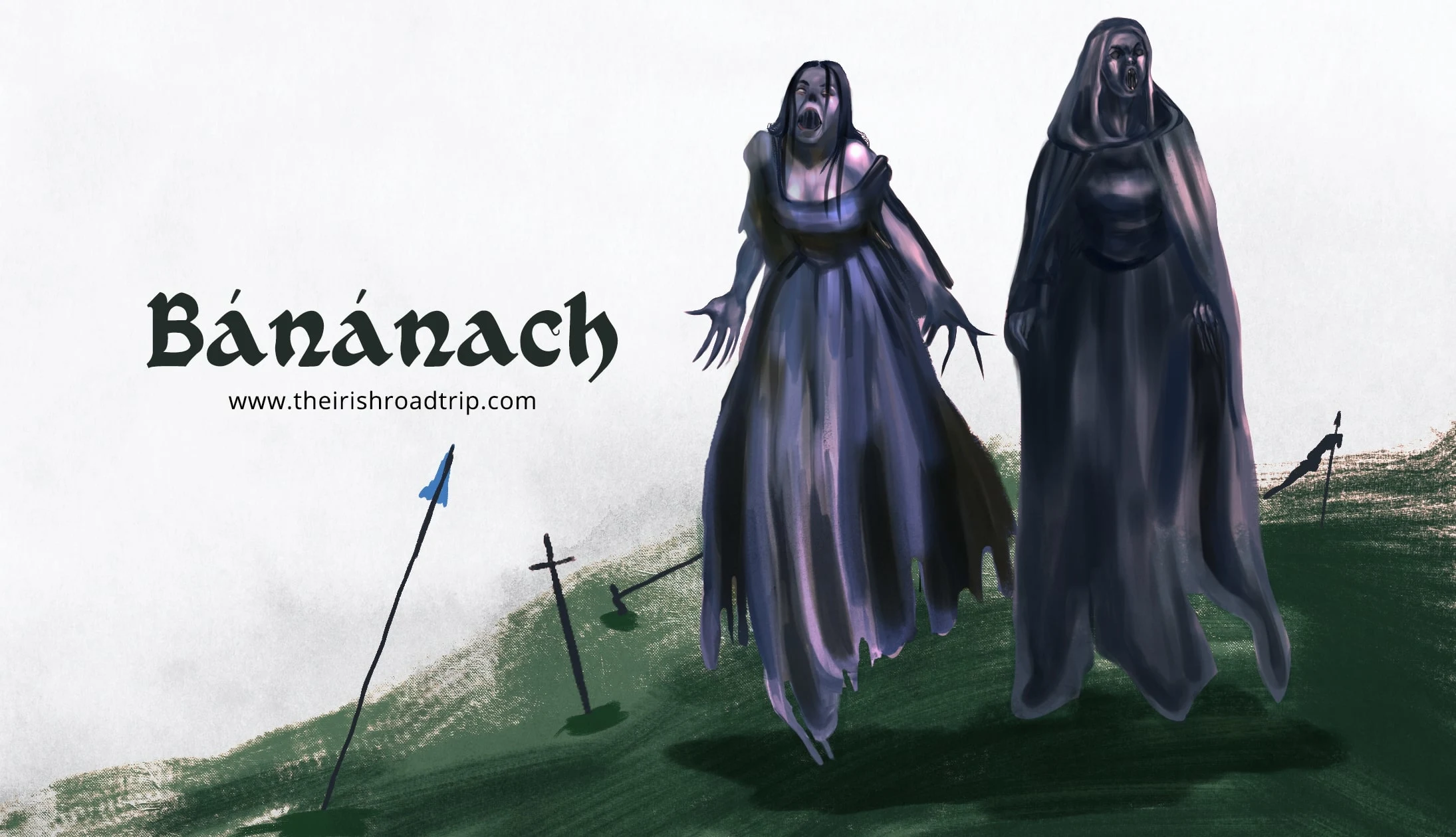 Irish demons called Bánánach