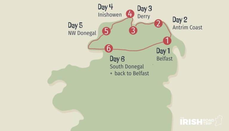 6 days in ireland itinerary