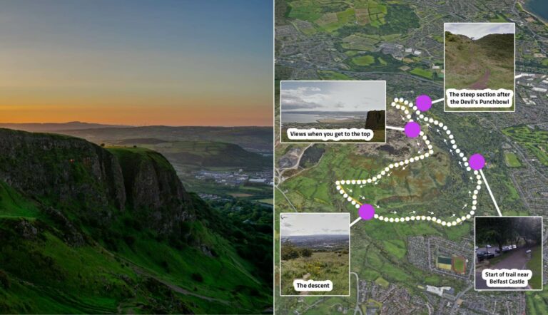 cave hill walk