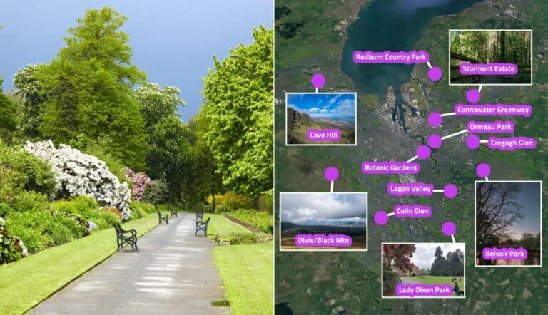 the best walks in belfast