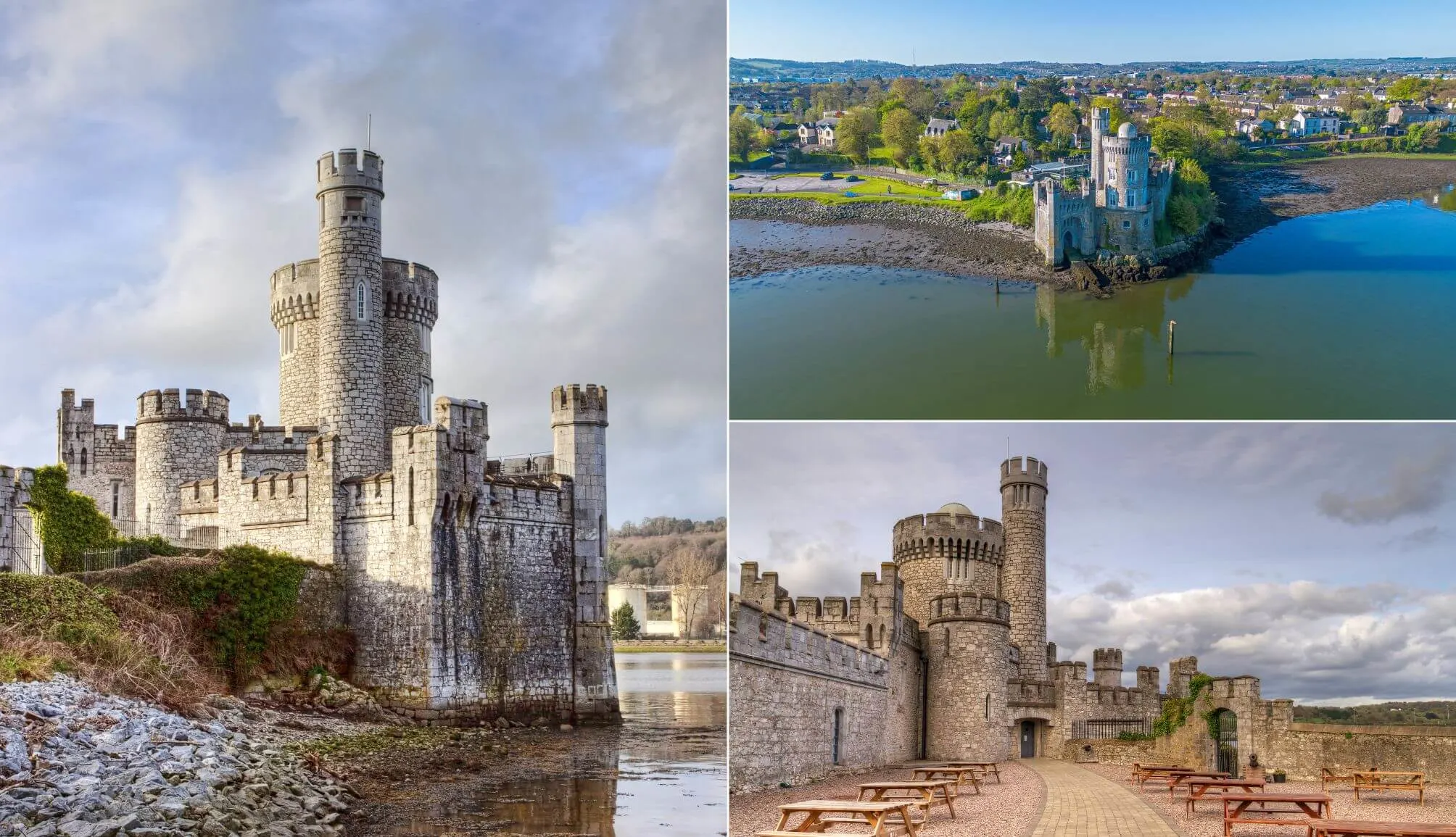 different angles of Blackrock Castle Observatory