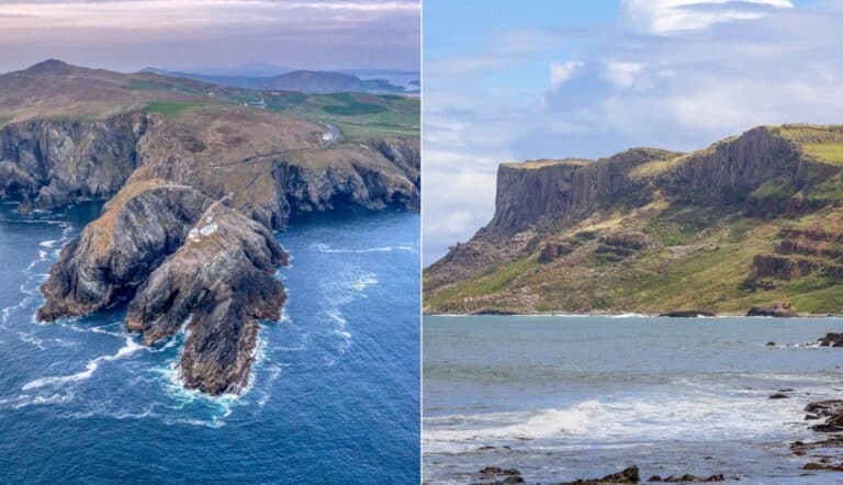 cliffs in ireland