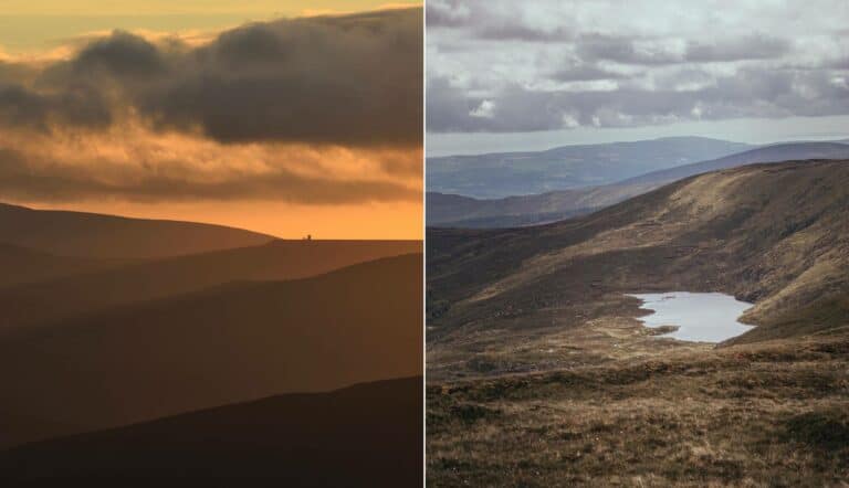 the lugnaquilla hike