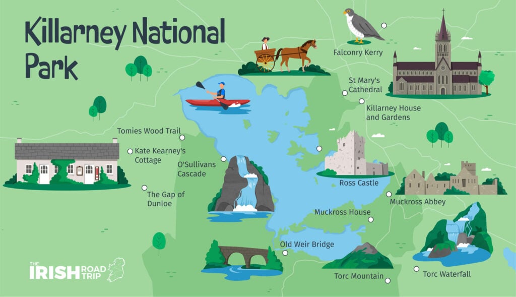 Killarney National Park Map + Things To Do