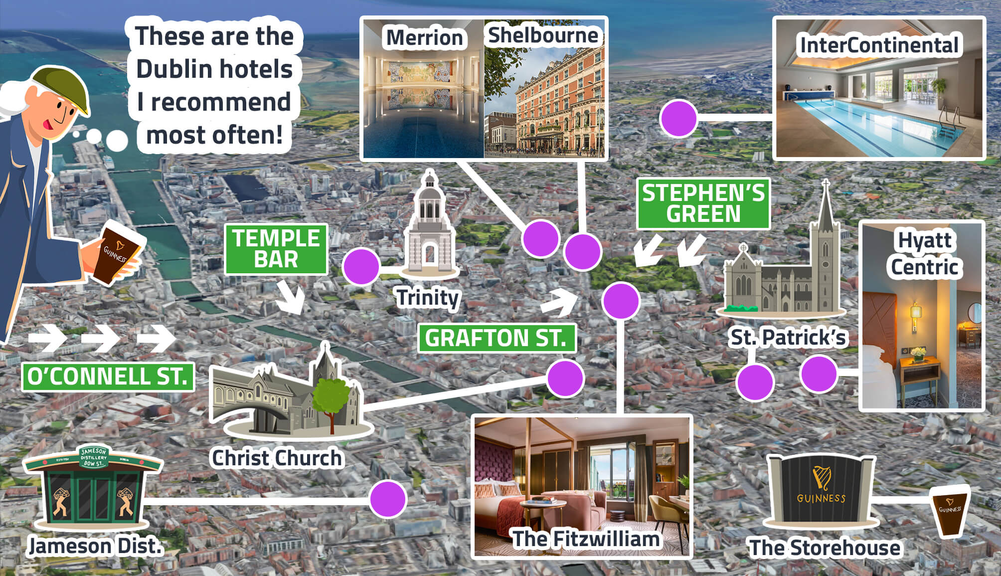 best hotels in dublin city centre