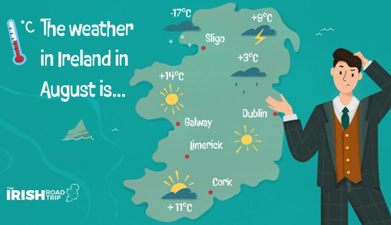 weather in Ireland in August