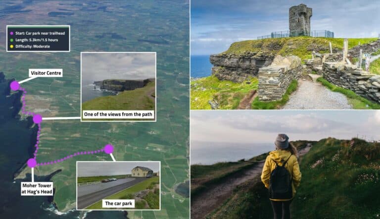 hags head cliffs of moher walk