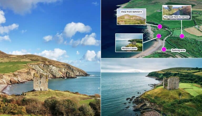 Minard Castle dingle
