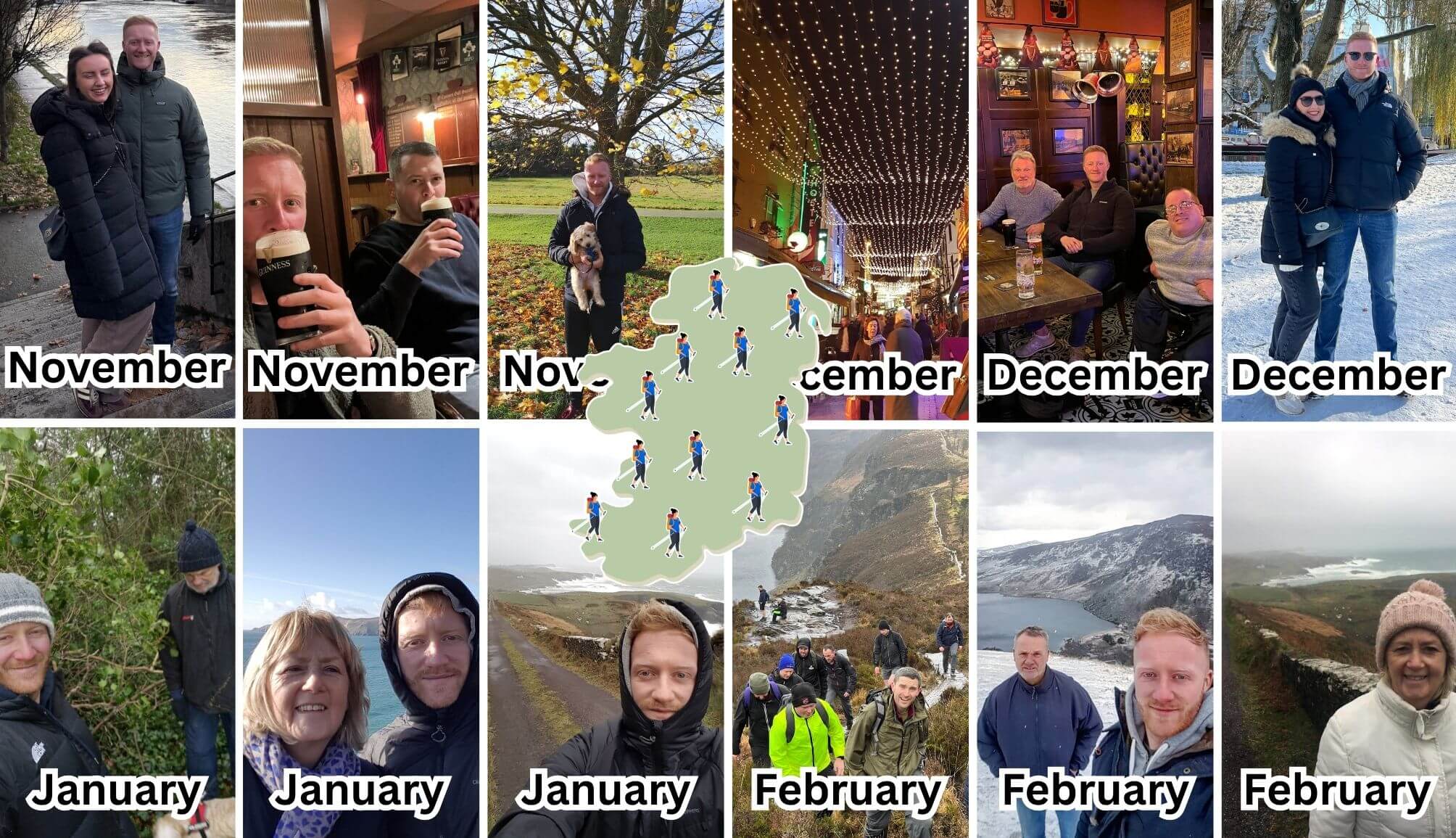 how to dress in ireland during the winter