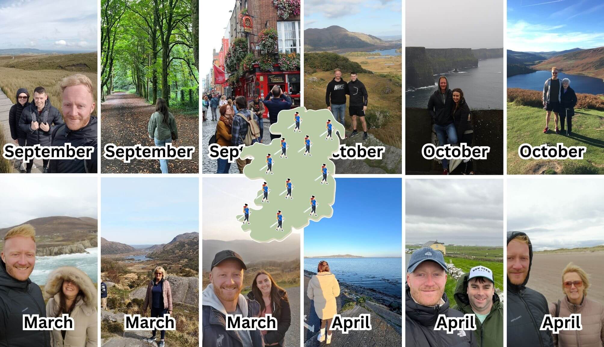 what do irish people wear during the shoulder season