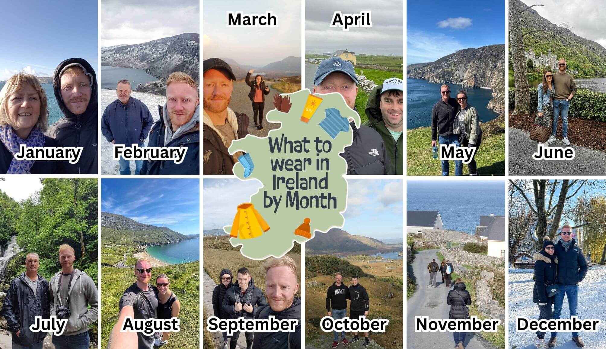 What To Wear In Ireland: A Month By Month Ireland Packing List