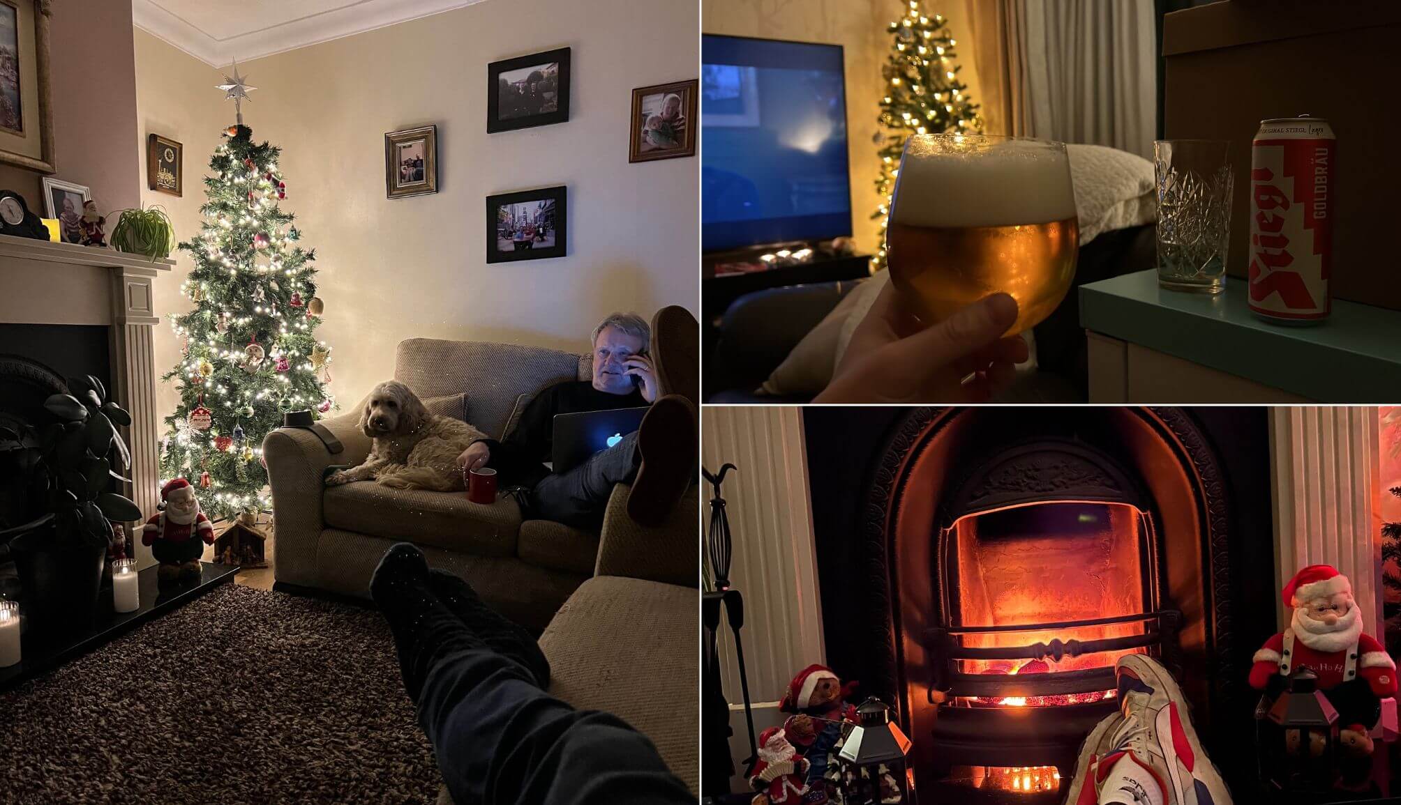what my home is like at Christmas