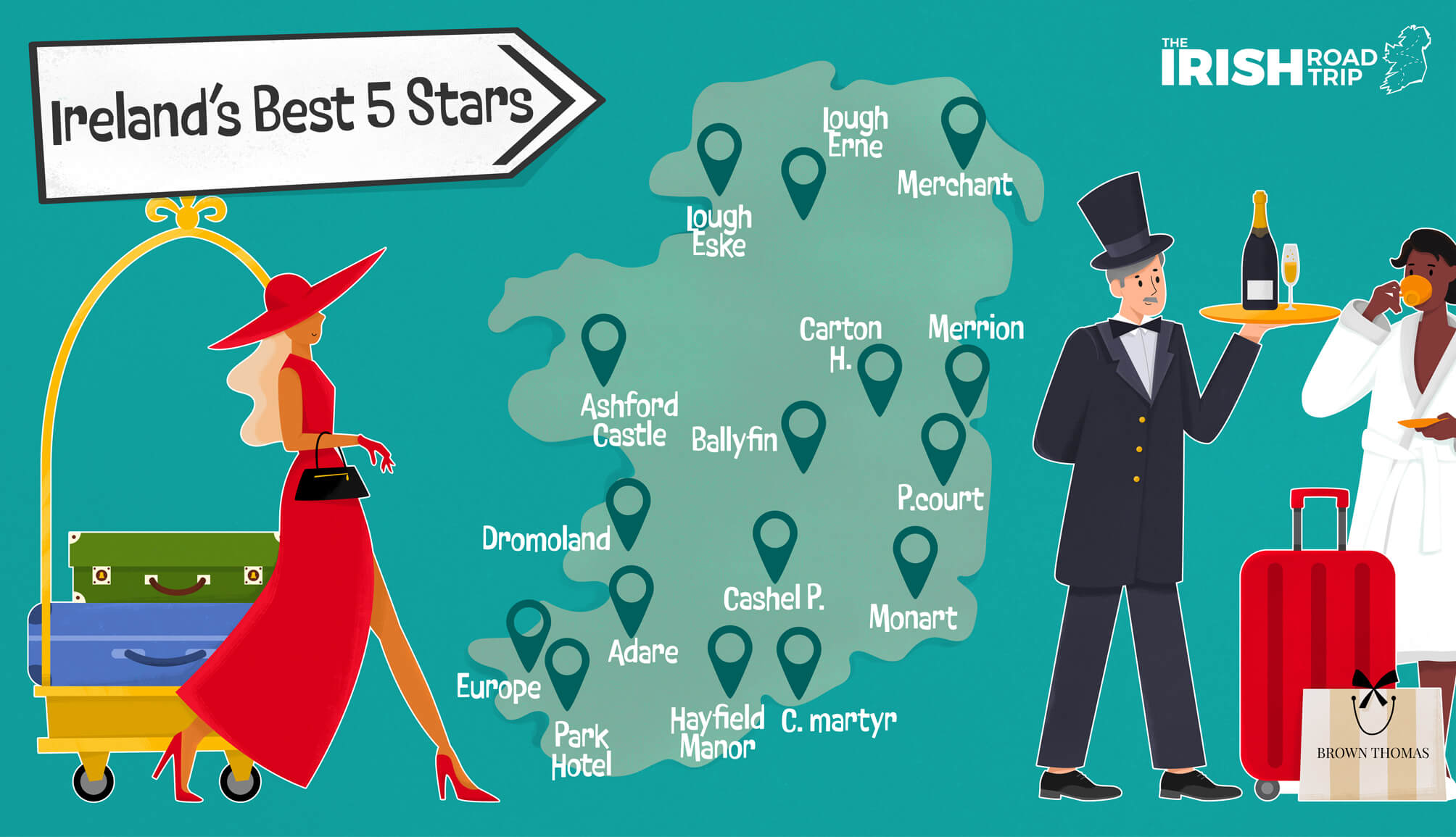 the best 5 star hotels in ireland