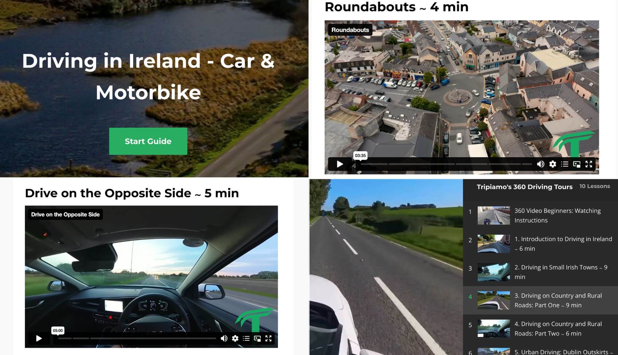 tutorials for driving in ireland as an american