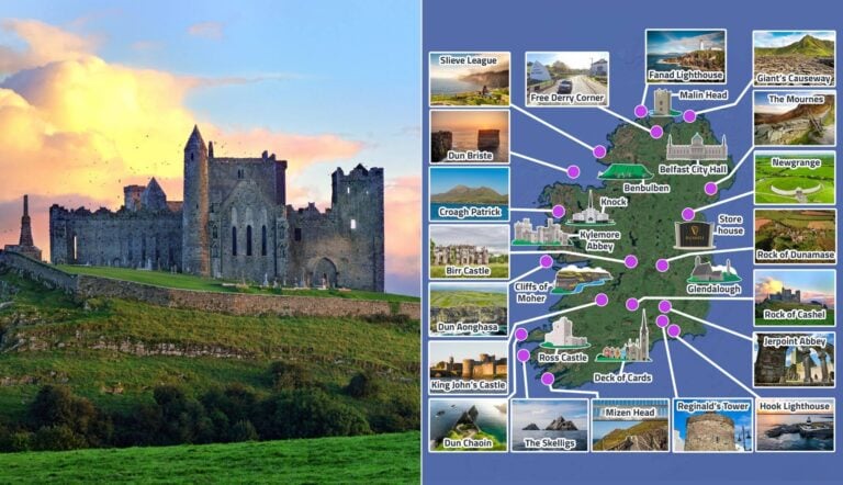 the most famous landmarks in Ireland