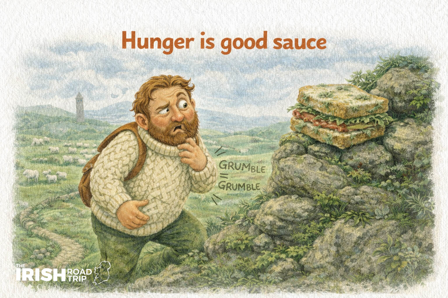 hunger is good sauce irish proverb