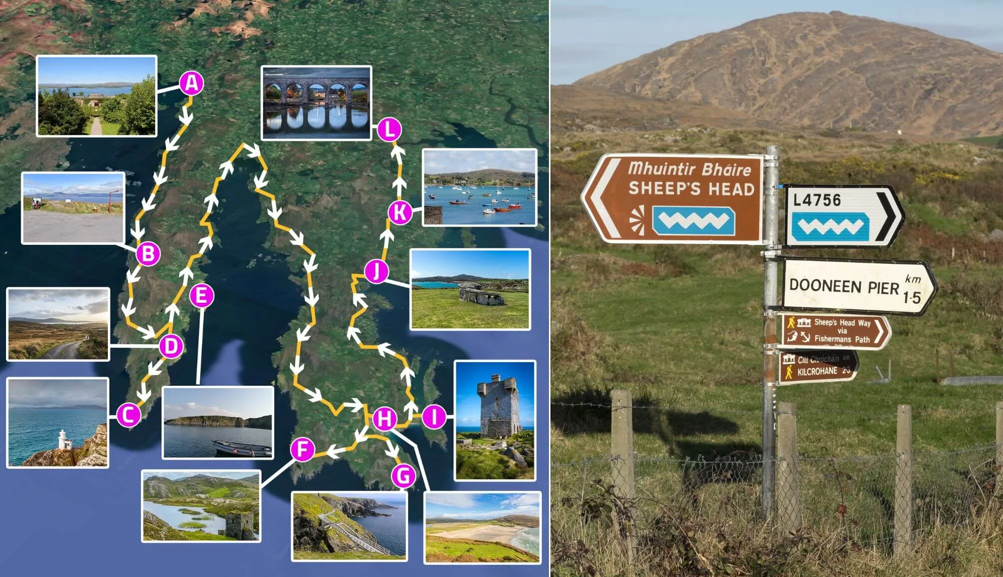 sheeps head and mizen road trip