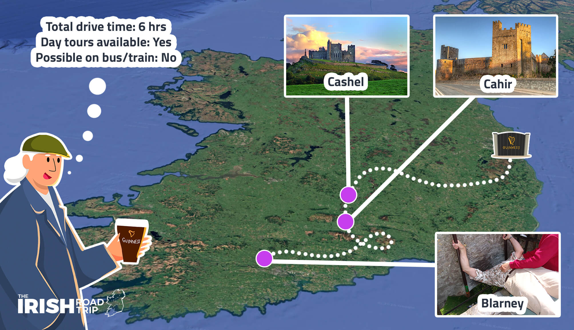 historical places to visit near dublin by car