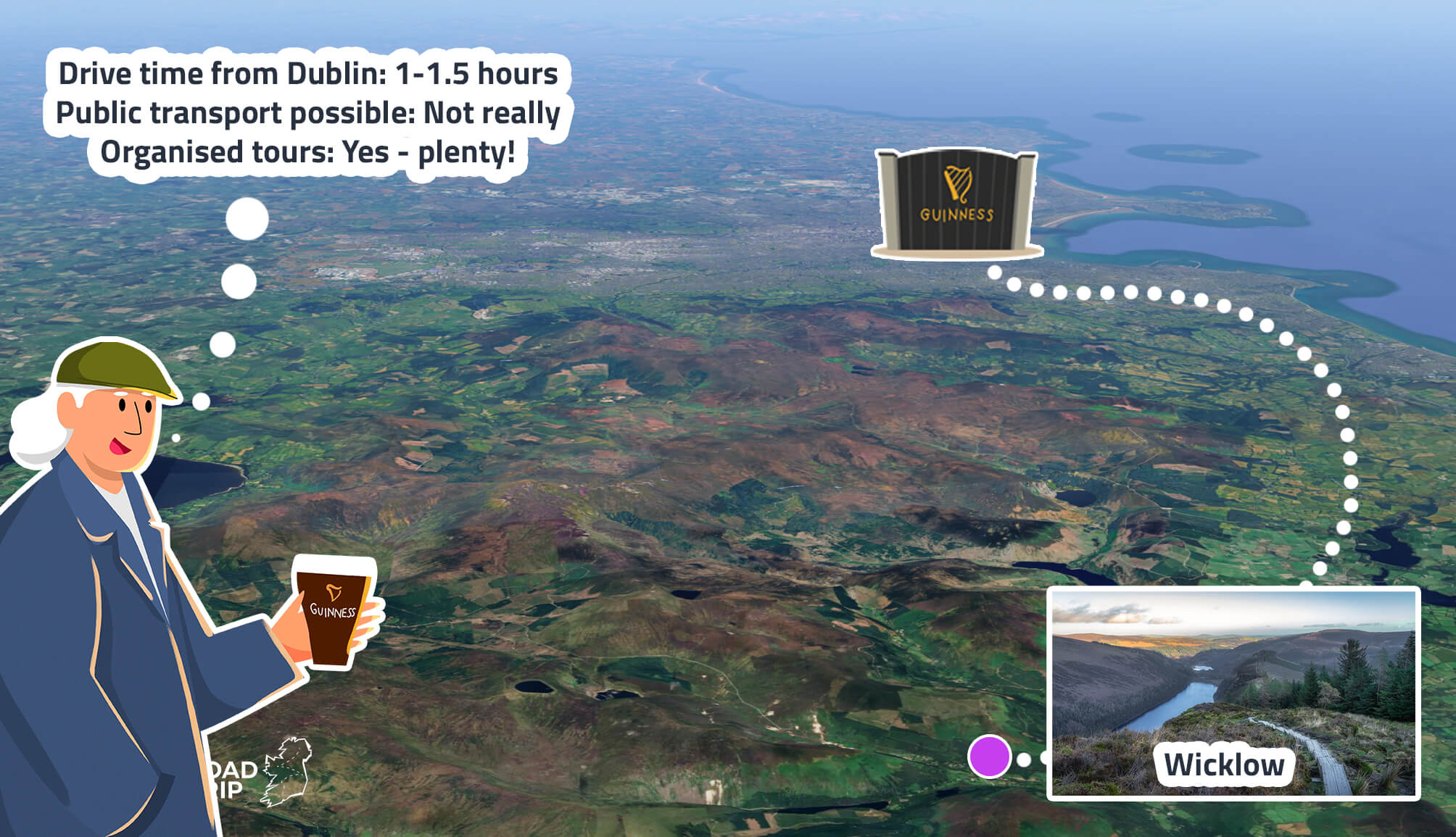 day trip from dublin to wicklow