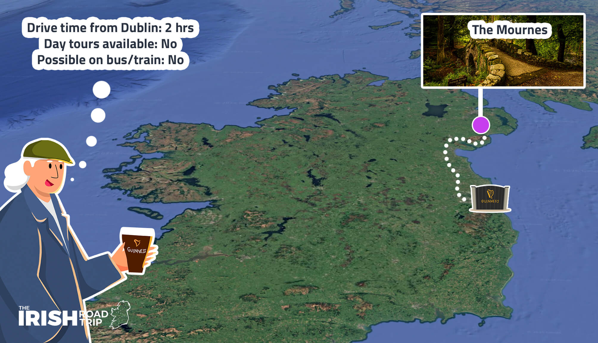 one of the best day trips from dublin for hikers