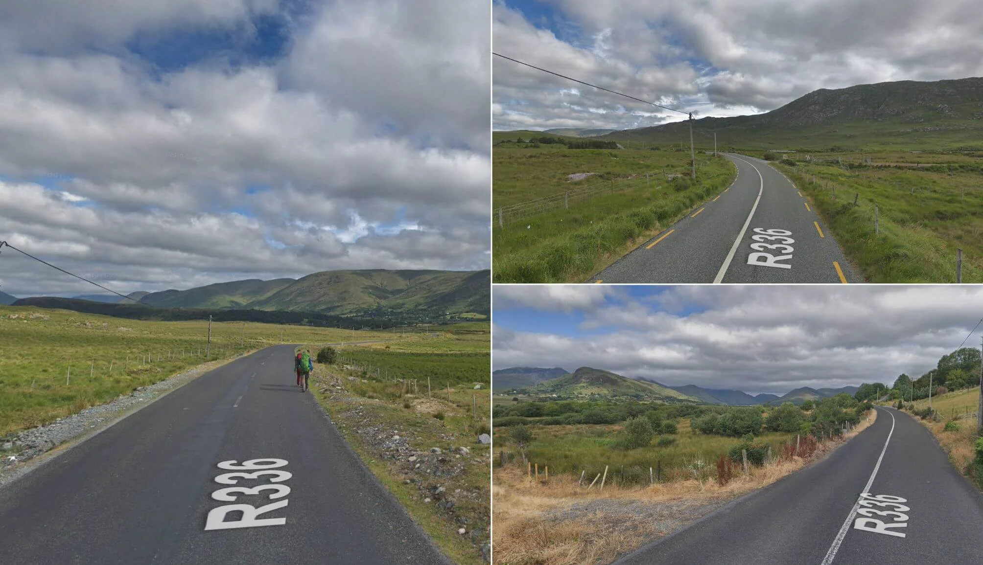 the start of the connemara loop