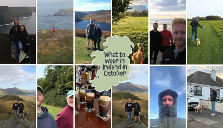 what to wear in ireland in October