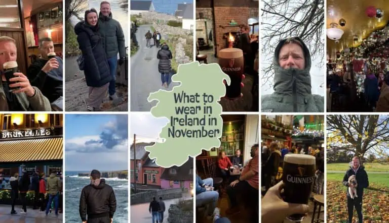 what to wear in ireland in November