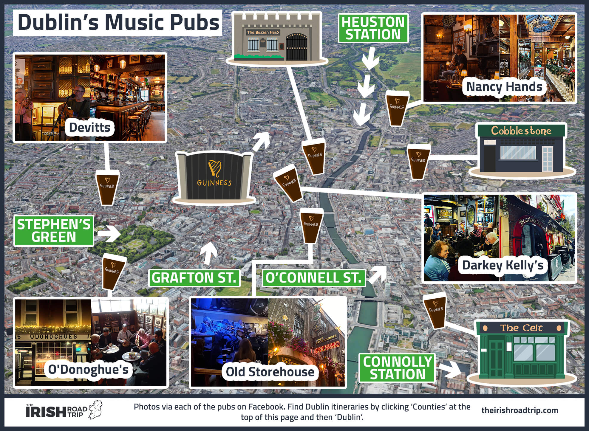 live music in dublin tonight map