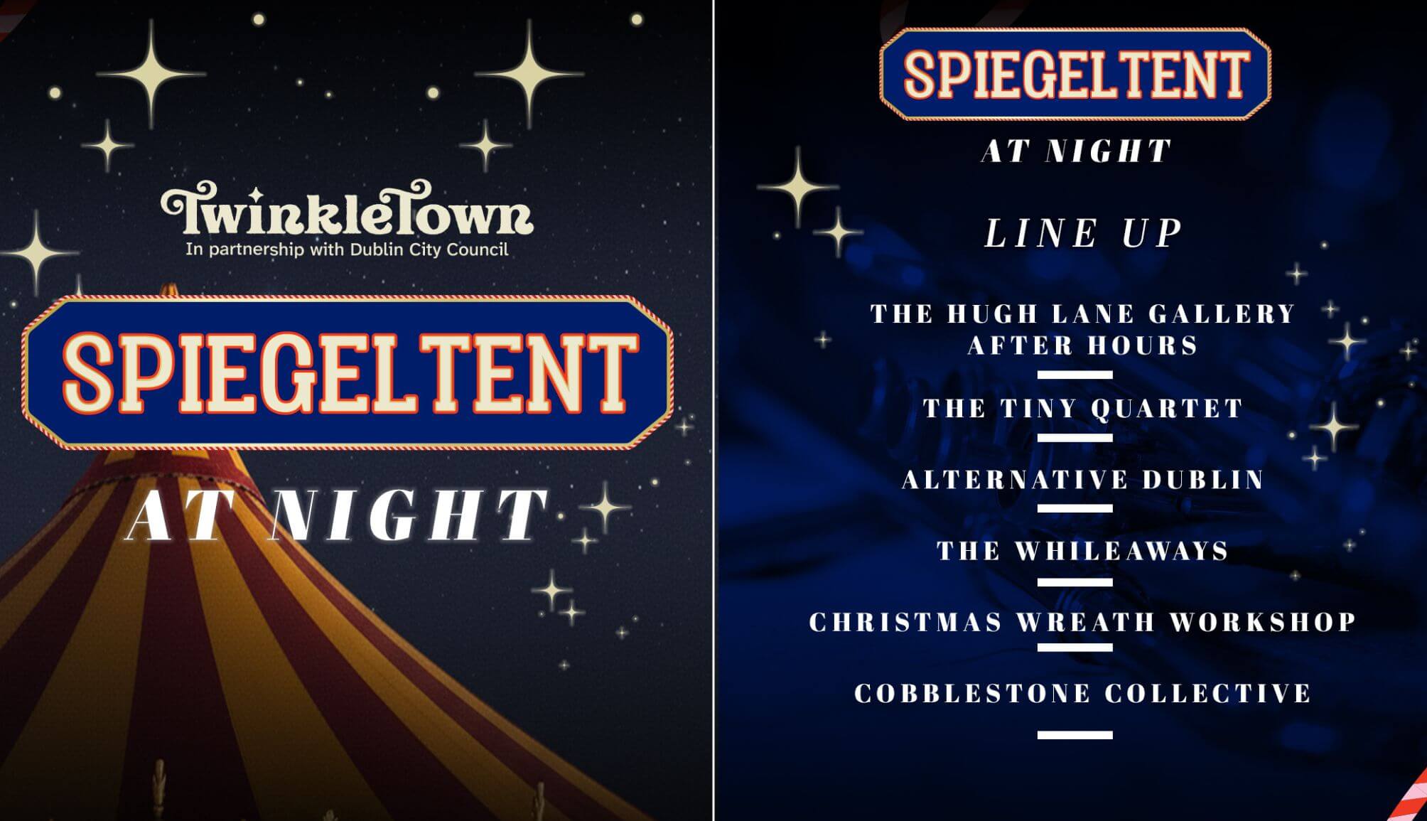 The Spiegeltent at Twinkletown Dublin