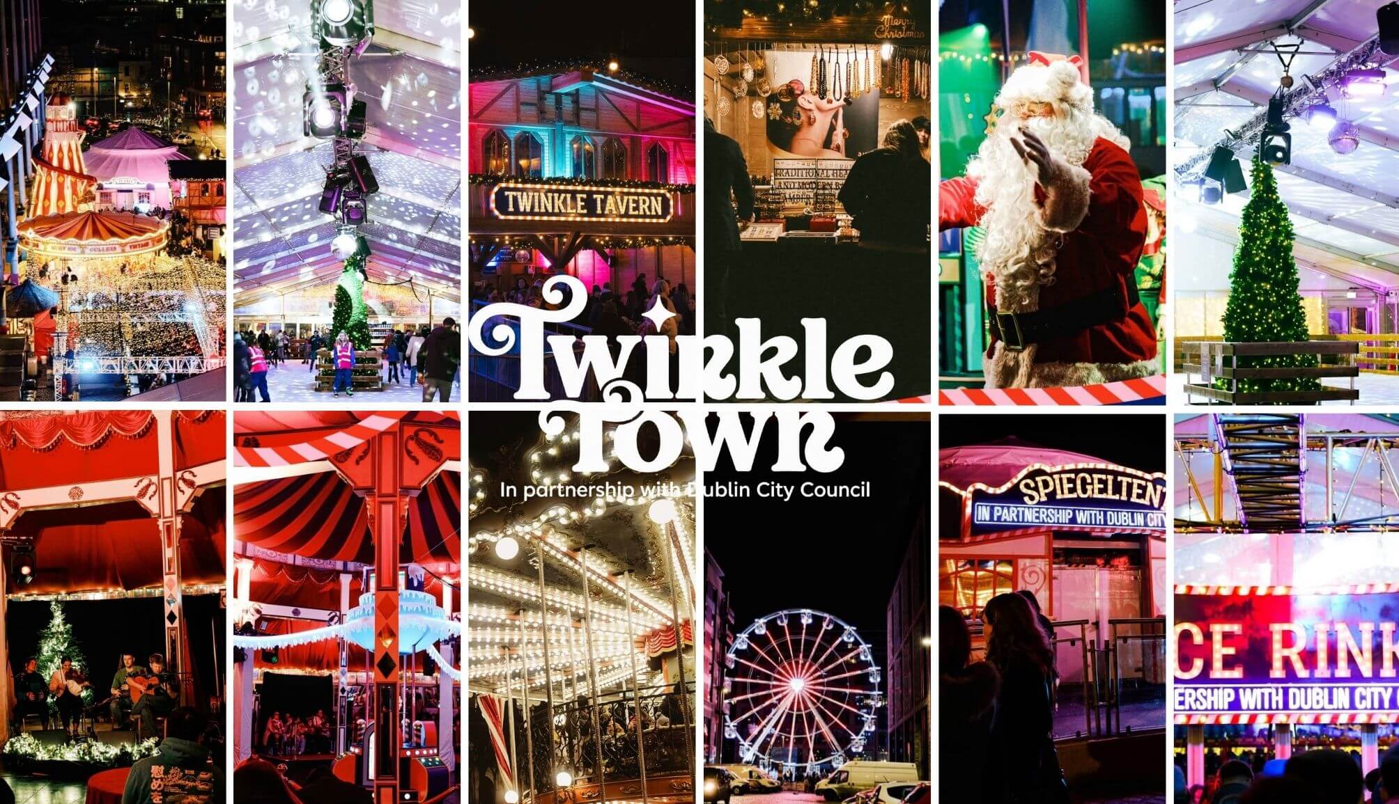 TwinkleTown at the smithfield Christmas Market