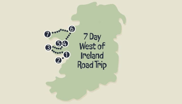 one week west of ireland itinerary